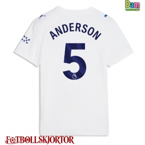 Manchester City Elliot Anderson #5 Tredjetröja Dam 2026-27 Kortärmad
